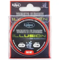 Kolpo Illusion 50 M Flurocarbon Transparant 0.300 mm