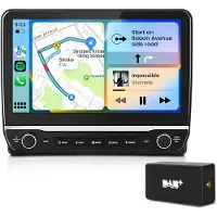 Hexinex 10.1" autoradio Geschikt voor Audi A4 S4 RS4 2000-2009 - Draadloos CarPlay, Android Auto, Androdi 15, multimediaspeler, 2GB+64GB