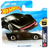 Hot Wheels HW K.I.T.T CONCEPT KNIGHT RIDER MATT BLACK RED 28/250 HW SCREEN TIME 2/10 SHORT CARD 2026