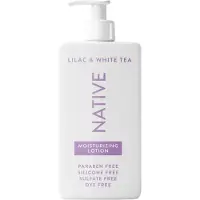 Native Body Lotion – Plantaardige Moisturizers – Hydrateert Droge Huid – Lilac & White Tea – Voor Mannen & Vrouwen 487ml