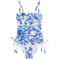 Next Shaping-badpak blauw / navy / turquoise / wit