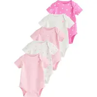 Next Rompertje/body pink / fuchsia / rosa / wit