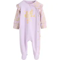 Next Rompertje/body 'Eid' goudgeel / goud / pastellila