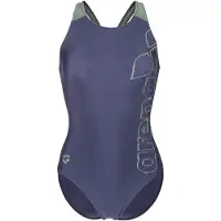 Arena Badpak 'Scratchy' donkerblauw / olijfgroen