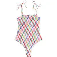 Next Badpak blauw / mintgroen / rosa / wit