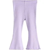 Next - Meisjes - Geribbelde legging met wijd uitlopende pijpen - Paars