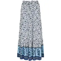 Apricot Rok crème / navy / nachtblauw / lichtblauw