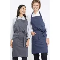 CG Workwear Bip Apron Gorizia CGW1170 - Green Melange - 90 x 75 cm
