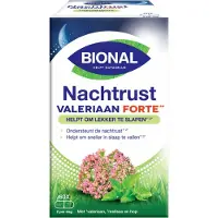 Bional Nachtrust Valeriaan Forte - 2 x 60 capsules - Voordeelverpakking