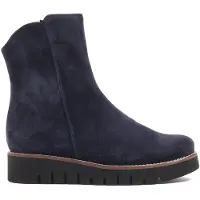 Footnotes 42.003 wijdte K Enkellaarzen | Maat 39 Dames Blauw