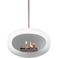 Le Feu SKY Haard Bio Ethanol 120 cm - Wit/Steel