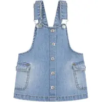 Levi's Denim Jurk Lichtblauw | Maat: 92