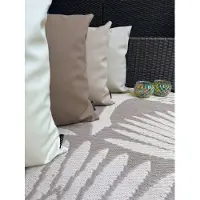 NOVÉE Odyssey toffee outdoor | 45 x 45 cm | kussenhoes | pvc