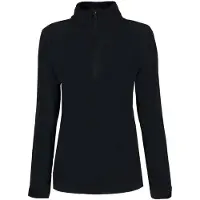 Rock Experience Tempus Fleece Met Halve Rits Zwart L Vrouw