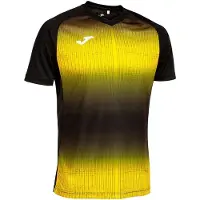 Joma Tiger V Short Sleeve T-shirt Geel,Zwart L Man