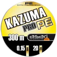 Asari Kazuma Pro Pe Gevlochten Vislijn 300 M Grijs 0.350 mm