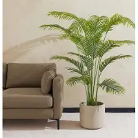 Maja Grote Kunstpalm 180 cm | Realistische Nepplant Palm voor Binnen | Kunstplant Woonkamer & Kantoor