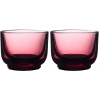 Fellow Pirch Cortado Garnet set glazen, 2 st. x 133 ml