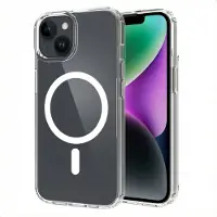 Accezz Xtreme Impact Backcover met MagSafe voor de Apple iPhone 14 - Transparant