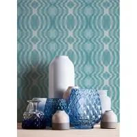 A.S. Création Retro Chic - Blauw - Retro - 395342