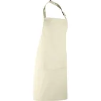 Premier Dames/Dames Kleuren Bipschort Met Zak / Werkkleding (Pakket van 2) (Natuurlijk)