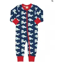 Maxomorra Rompersuit LS ARCTIC FOX 62/68
