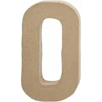 Packlinq Letter, O, H: 20,4 cm, B: 11,5 cm, dikte 2,5 cm, 1stuk/ 1 stuk
