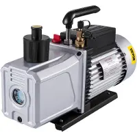 Vevor Vacuümpomp 12CFM Negatieve drukpomp 1HP 5 Pa Hoog rendement vacuümpomp Ideaal voor huishoudelijke airconditioning