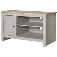 Loft 24 Emerald-Tv-meubel - 1-deur - Eiken/Grijs