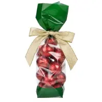 Packlinq Bedrukte Zakken Groen 5,1x4,8x24,1cm met zijvouw