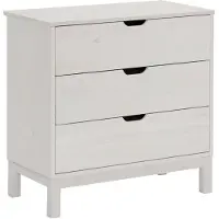 Loft 24 Post-Commode - 4-laden - Wit Grenen