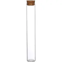 Packlinq Glazen reageerbuisjes met kurk Ø3cm H: 20 cm (6 st.)