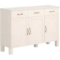 Loft 24 Alby-Dressoir - Wit Grenen