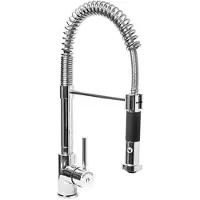 Monolith - Professionele Horeca kraan - Voorspoeldouche - mengkraan - RVS / INOX spoelkraan - 25x14x45 cm (DxBxH) - 4 kg - 6801