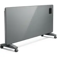 Klarstein Bansin Smart 2500 Convectorkachel - 2500W, app-bediening, wand- en vloermontage, X-vormig verwarmingselement, oververhittingsbeveiliging, IP24, elektrische kachel voor woonkamers en serres