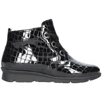 Waldlaufer 693801 K-inga Enkellaarzen | Maat 7.5 Dames Zwart
