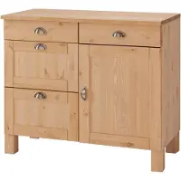 Notio Living Toscana-CupBoard - 4-laden 1-deur - Gebeitst