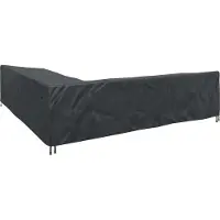 vidaXL Meubelbescherming Zwart 325 x 325 x 80 cm 600D Oxford stof