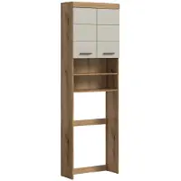 Furnilux Scout wasmachinekast kasjmier mat mdf tz evoke oak nb