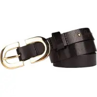 Legend leren riem zwart female | Maat: 85