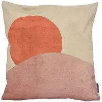 Gek op kussens! Sierkussen sunrise | 45 x 45 cm | katoen/linnen