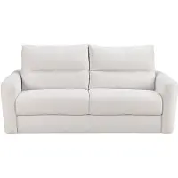 Vente-unique Vierzitsslaapbank express in beige chenille stof - Slaapruimte 160 cm - Matras 16 cm DOVENA van Maison Céphy