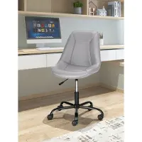 Notio Living Kenny-Bureaustoel - Grijs PU