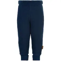 Mikk-Line - Kid's Wool Pants - Fleecebroek 92, blauw