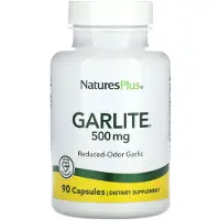 NaturesPlus , Garlite, 500 mg, 90 Capsules