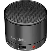 Logilink SP0062: Bluetooth-luidspreker met MP3-speler en FM-radio