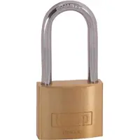 Kasp K12040L40D Hangslot 40 mm Goud-geel Sleutelslot