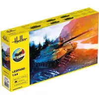 Heller Modelbouwpakket Militaire voertuigen - 57126 Leopard 1A4 Tank - Starter Kit Plastic - 1:35 - Modelbouw