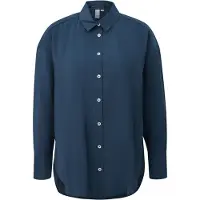 QS Blouse donkerblauw
