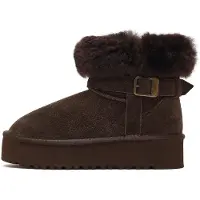 Derimod Boots donkerbruin